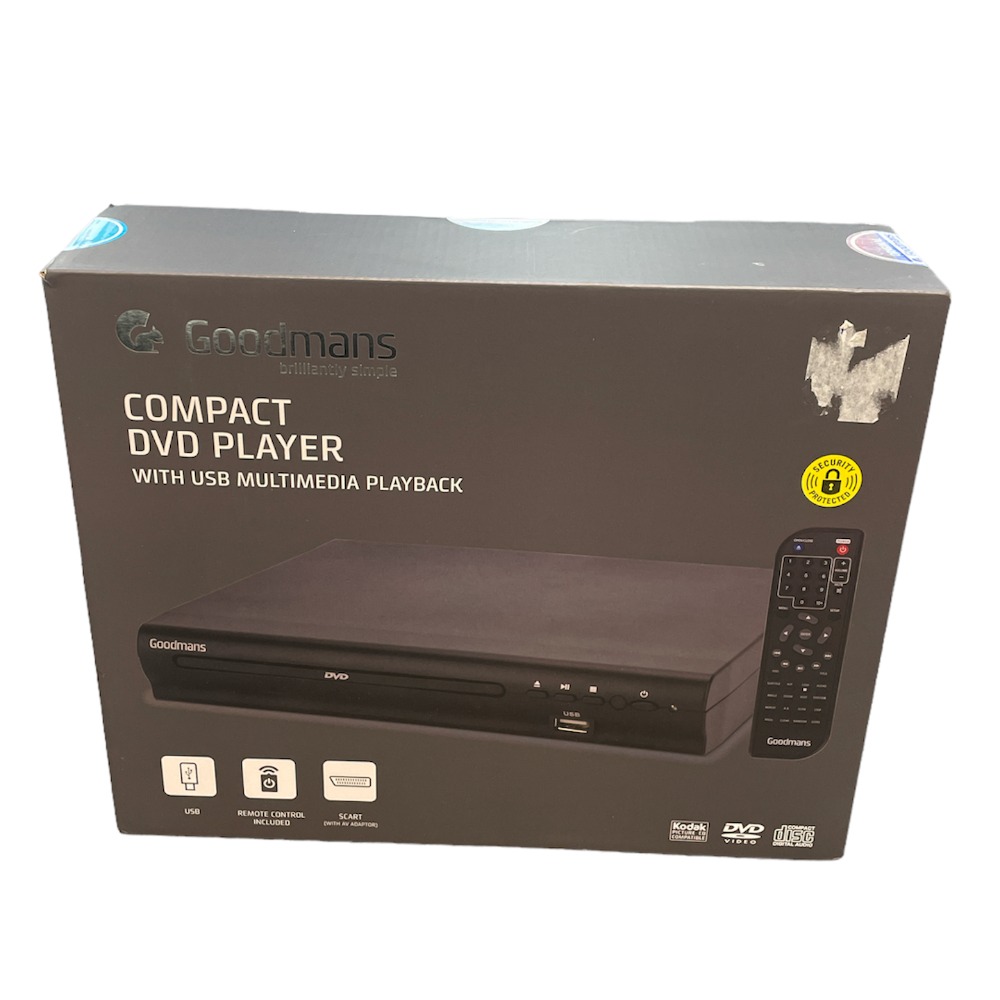 Good Goodmans Compact DVD Player Own4Less